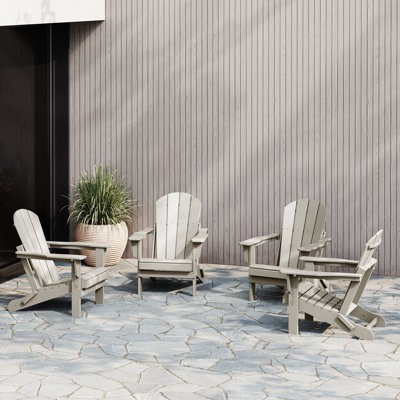 Chaise Adirondack pliante Laguna HDPE