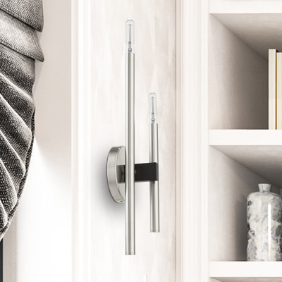 Steel Armed Sconce