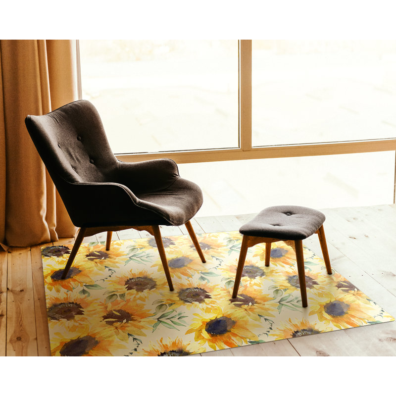 Nekiesha Hard Floor Rectangular Chair Mat, 70 x 100cm