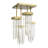 Cabassa Glass Semi Flush Mount-1470189485