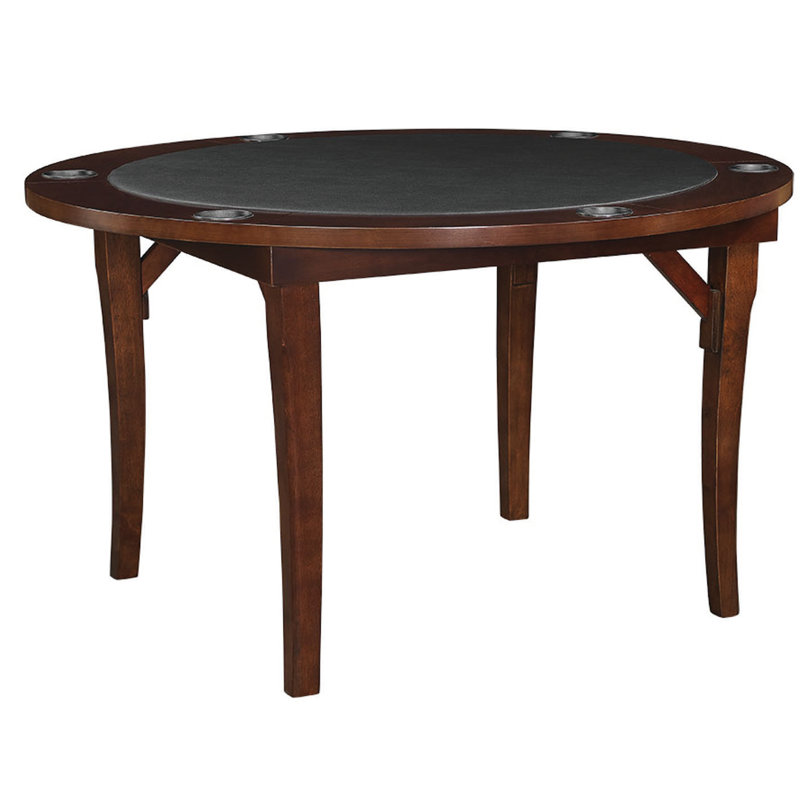 Table de poker pliable 48 "par RAM Game Room, Cappuccino