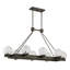 Lustre linéaire en bronze 8 lumières Darien-71214697