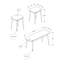 Ensemble de table (seulement avec table basse)-93967385