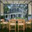 Outdoor 13 - Piece Teak Bistro Set with Cushions