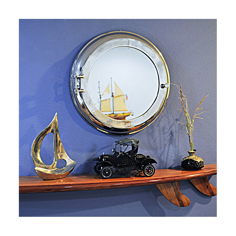 Miroir mural en aluminium