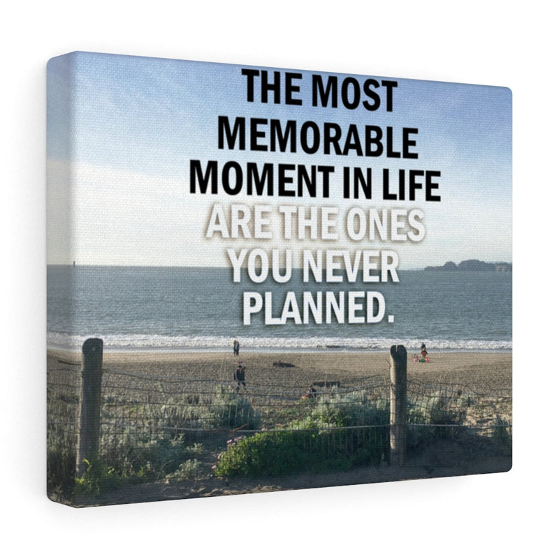 The Most Memorable - Wrapped Canvas Print