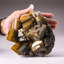 Golden Barite With Marcasite Crystals From Nandan County, Hechi, Guangxi, China