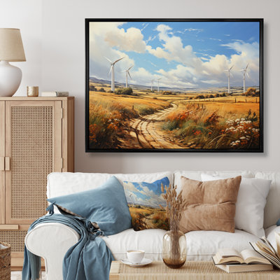 " Wind Turbines Country Charm I "