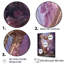 «Lyre Lore Mythical Mauve II», reproduction sur toile-97061067-97061068