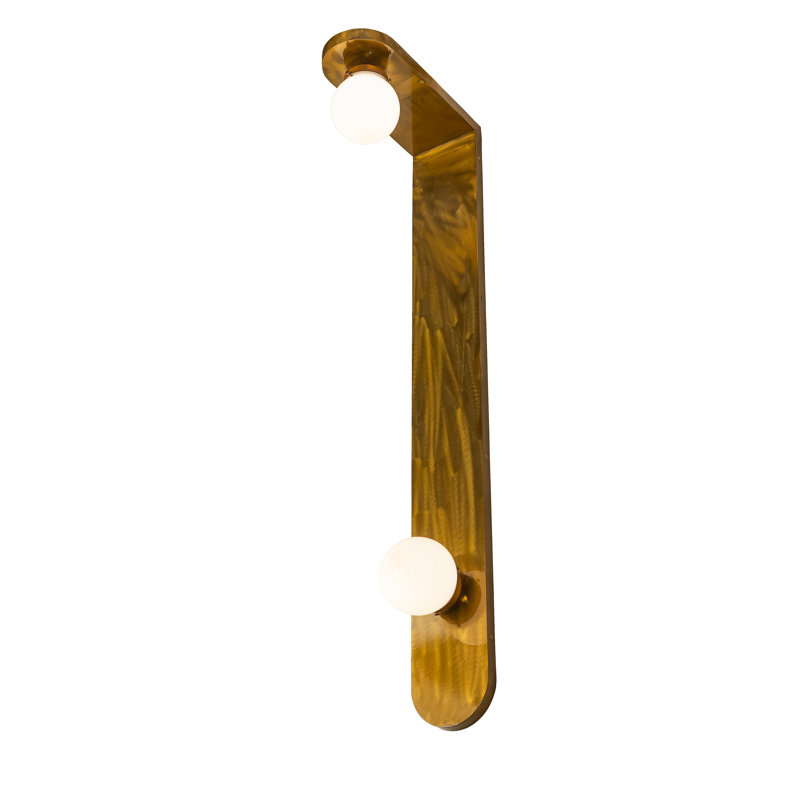 6" Wide Sanderson 2 Light Wall Sconce