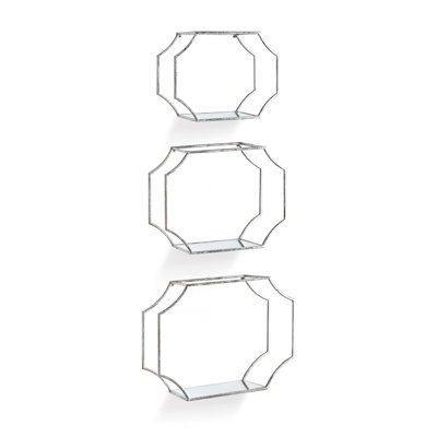 Yuika 3 Piece Floating Shelf