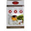 Chauffe-cire mural en verre 3,7 po H