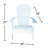 Ansel Plastic Folding Adirondack Chair - Poly Outdoor Furniture-1843251618