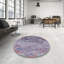 Tapis oriental mauve / bleu-1884985951