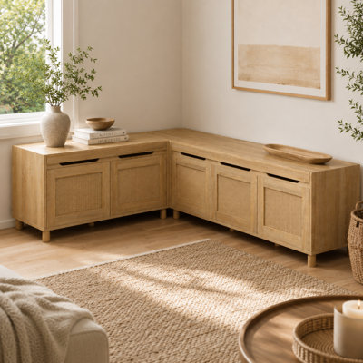 Banc d'angle en L 47,2 po