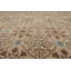 Tapis transitionnel en laine et en soie noué à la main 8 x 10 de couleur brun beige