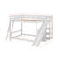 Lit superposé double sur double avec glissière et tablettes-189125503
