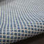 8' X 10' Blue Geometric Power Loom Area Rug