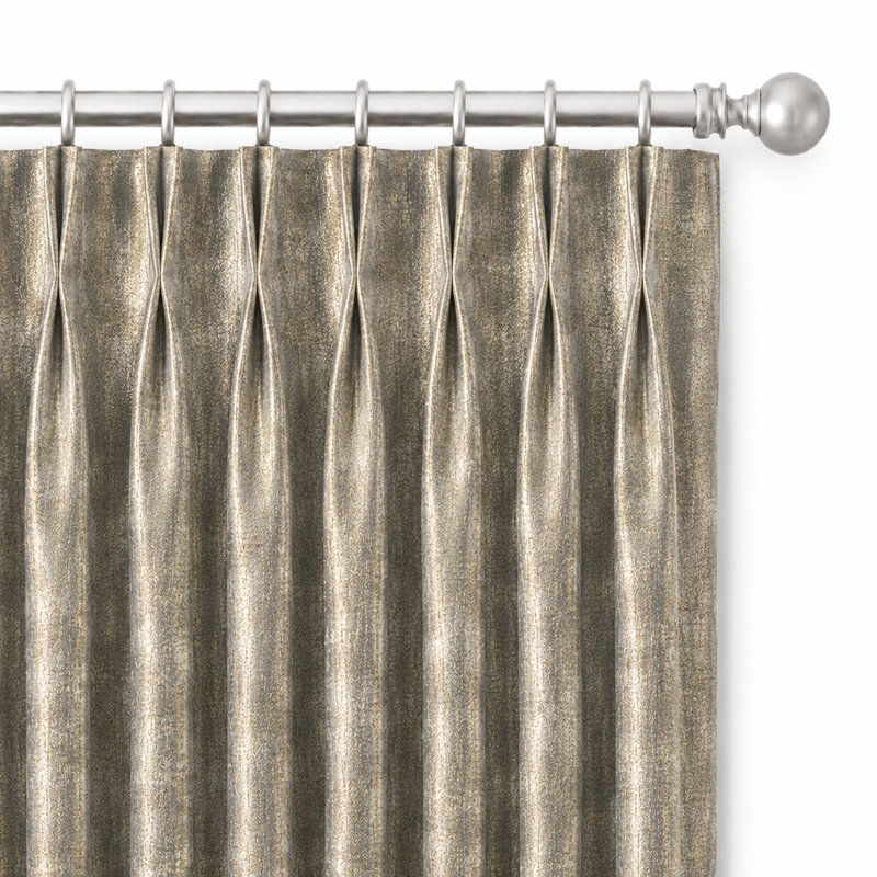Velvet Fabric, Pewter