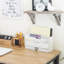 Solid Wood 3-Slot Desk Organiser With Drawers