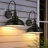 2-Pack Dusk To Dawn Sensor Gooseneck Barn Light - Farmhouse Outdoor Wall Sconce In Black And White(Bulb Not Include)-1284679306