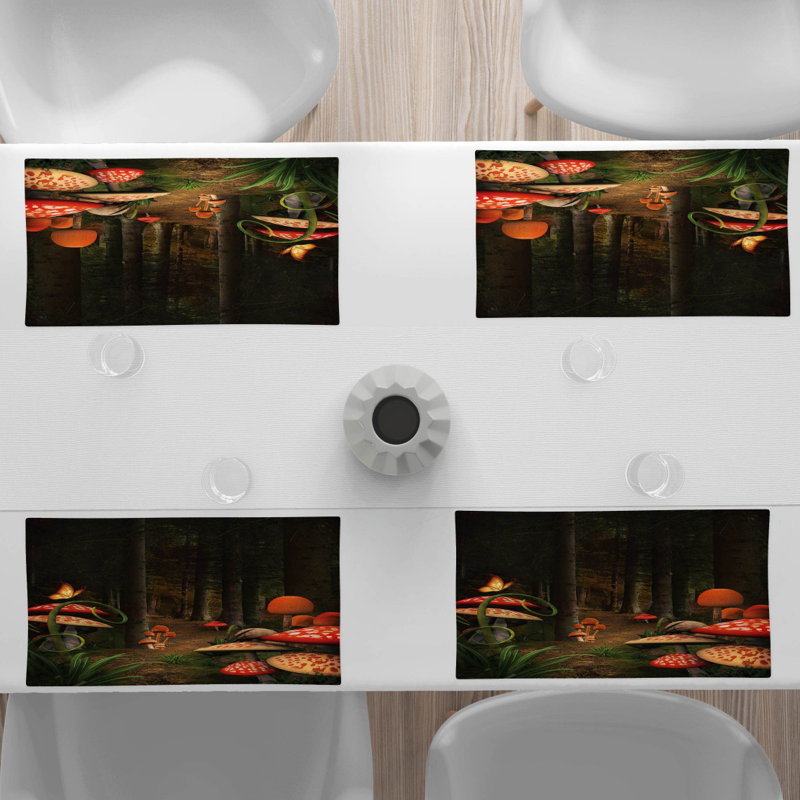 Polyester Animals/Nature Rectangle Placemat