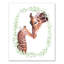 Art sur toile giraffe love Mizpah