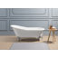 Baignoire de trempage sur pattes 67 "avec drain, pattes et plateau en bambou 67" Streamline-50896463-84365924