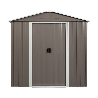 6 ft. x 5 ft. Outdoor Metal Storage Shed
