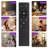 Jarold 63.7" Column Dimmable Floor Lamp with Shelves & Remote Control & USB Charging Station-1624514961