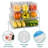  Refrigerator Storage Bins with Lids 10 Pack