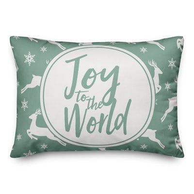 Coussin Joy to the World