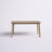 Ginnie 6-Person Rectangular Solid Wood Dining Table-1995709761