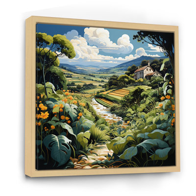 " Countryside Summer Vines In II "