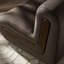 Fauteuil d'appoint en velours brun Denby Performance-133699667