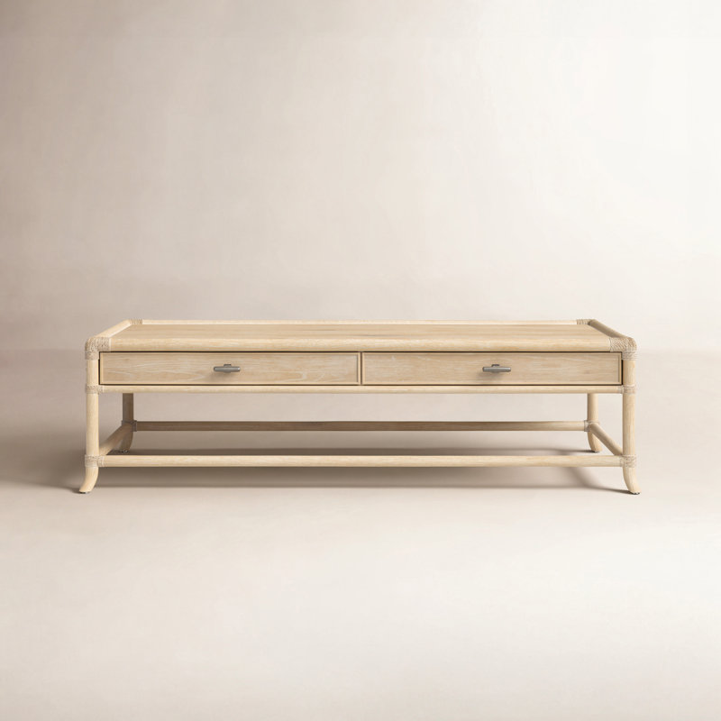 Bellmont Solid Wood Single Coffee Table, Dune