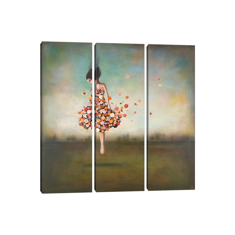 " Boundlessness in Bloom " 3 Piece Art Set