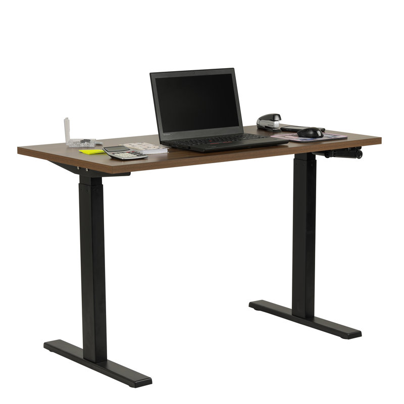 Dingman Adjustable Metal Base Standing Desk