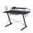 Techni Sport TS-200 Carbon Computer Gaming Desk With Shelving, Black-731071179