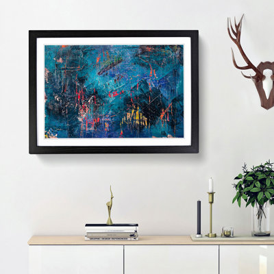 Abstract Art Painting Vol.235 by S.Johnson - Picture Frame Painting Print