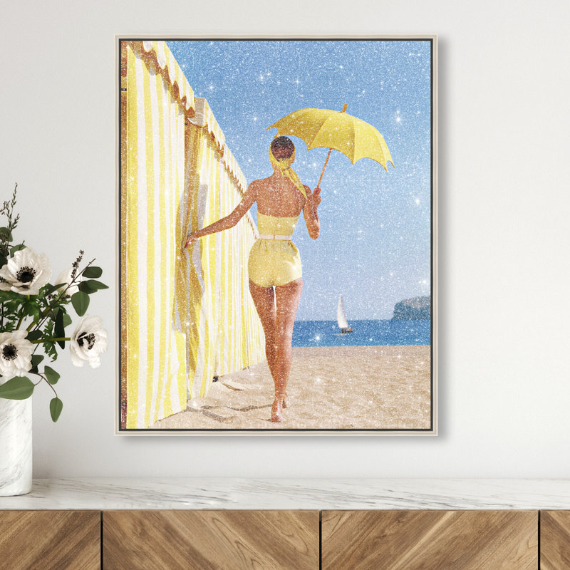Vogue Cabana II Print by Oliver Gal, 36"H x 45"W, Gallery Wrapped