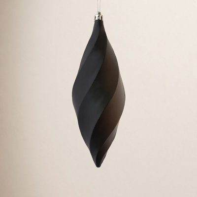 8" Swirl Finial Ornament