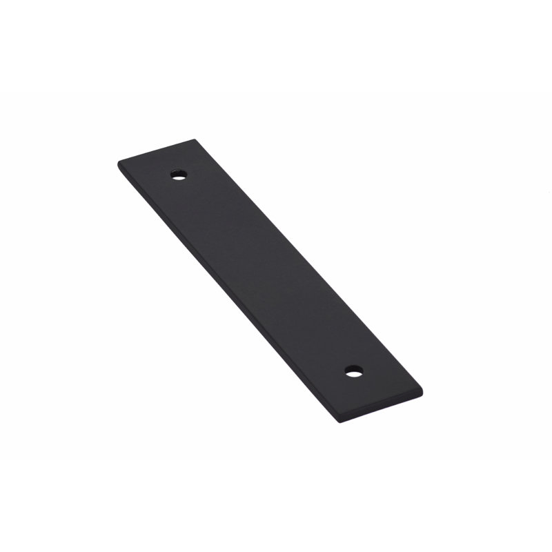 Contre-plaque rectangulaire pour armoire / tiroir Emtek Art Deco 4 po