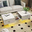 Table basse avec plateau coulissant