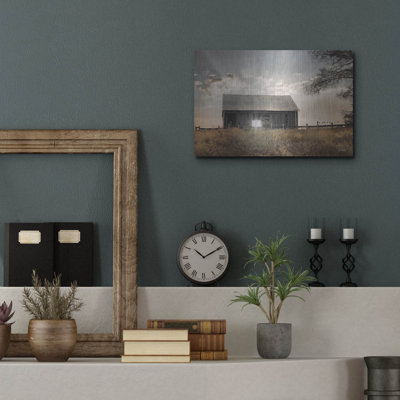 Art mural en métal Ebern Designs «Skyline Drive Sunrise» par Lori Deiter