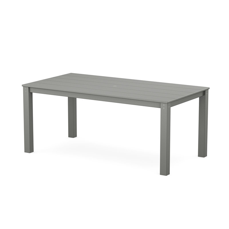 POLYWOOD® Tables 72" Patio Dining Table, Stepping Stone