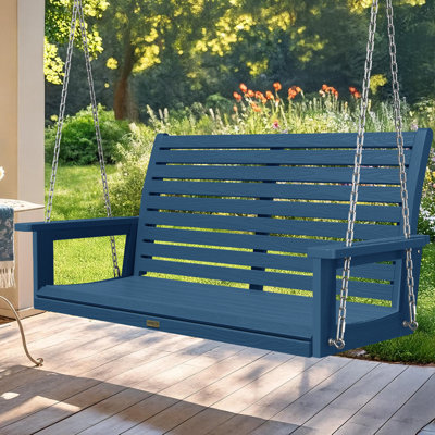 Balancelle de patio 55 po toutes saisons avec balançoire suspendue toutes saisons 55 po avec chaîne de suspension (cadre non inclus)