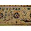 Tapis bleu / brun / beige en laine noué à la main de conception unique 12 pi 2 po x 15 pi 6 po New Age