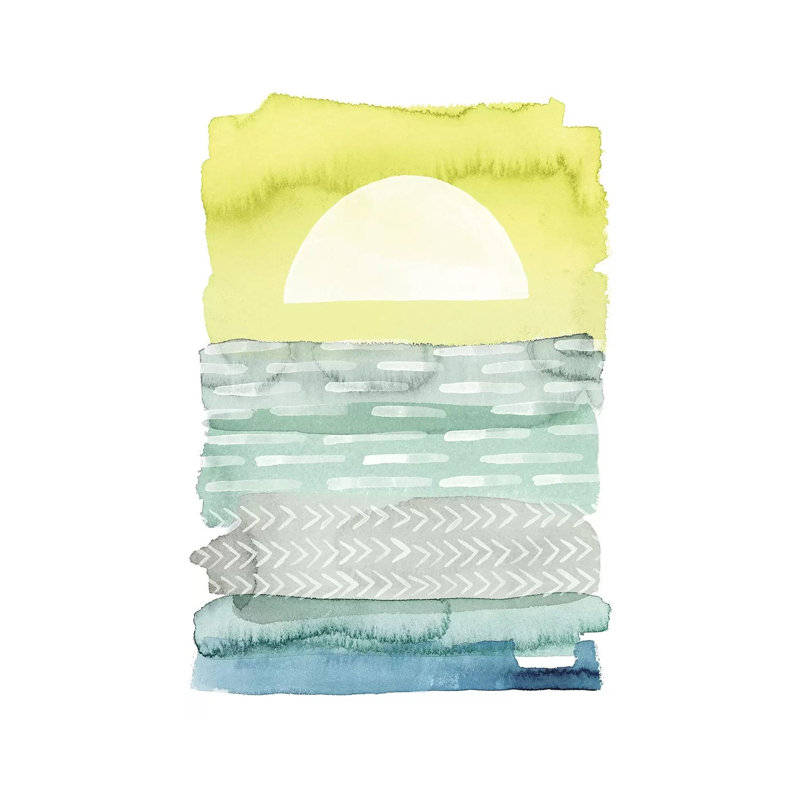 Sunrise Sea I - Wrapped Canvas Print, 66.04 cm H x 45.72 cm W