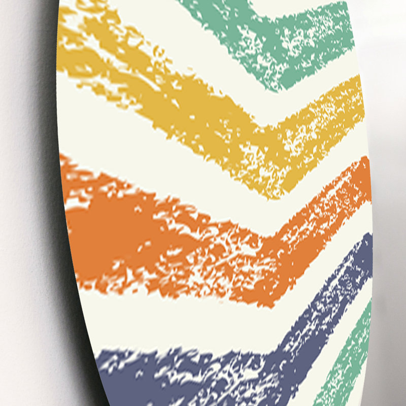 Ensemble de 3 décorations murales à chevrons